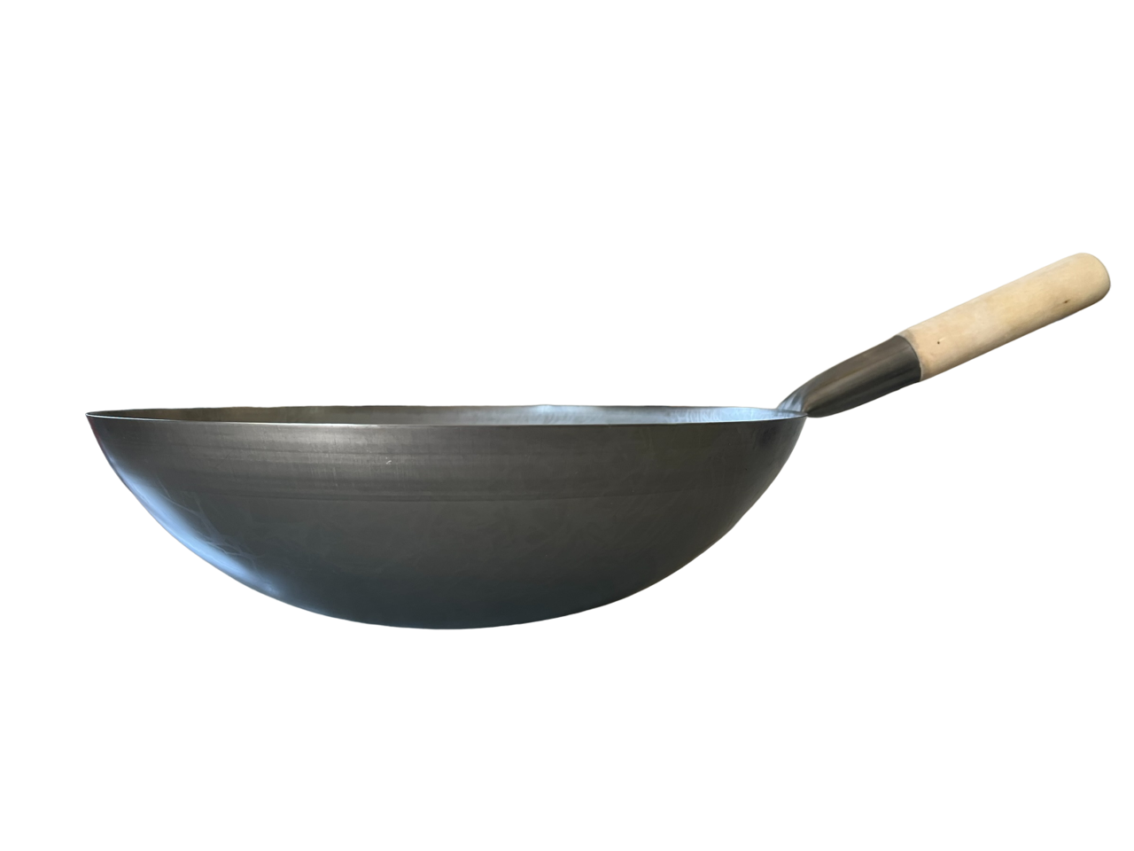 Wok 400mm Wooden Handle